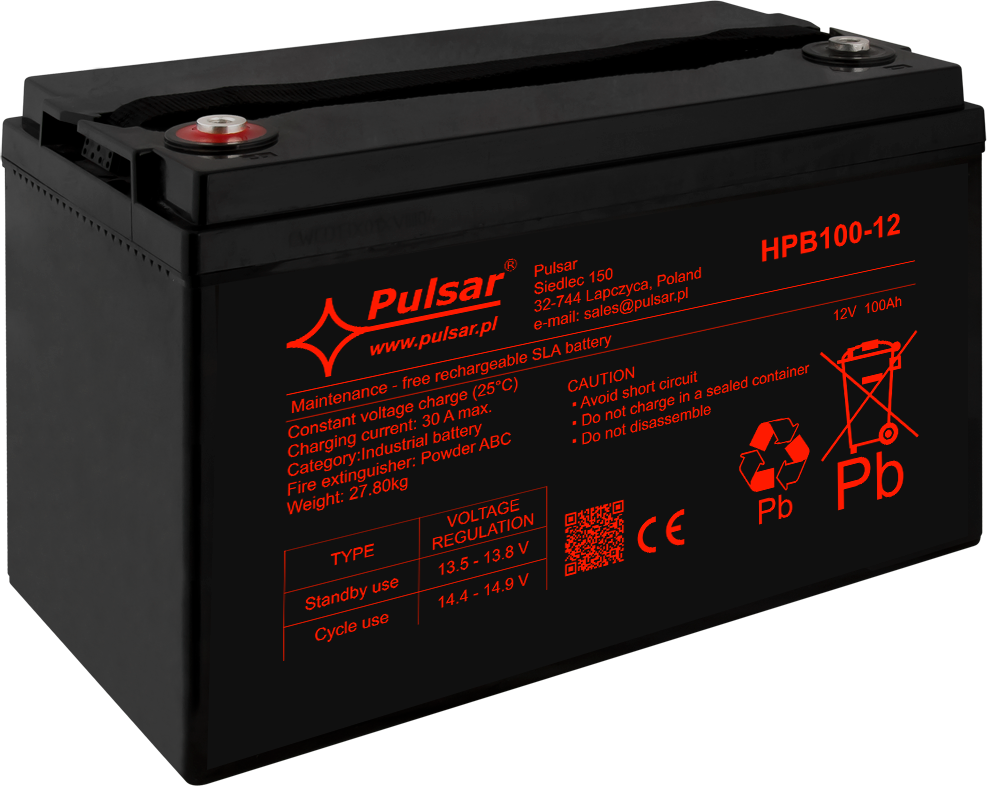 Akumulator 100Ah/12V HPB