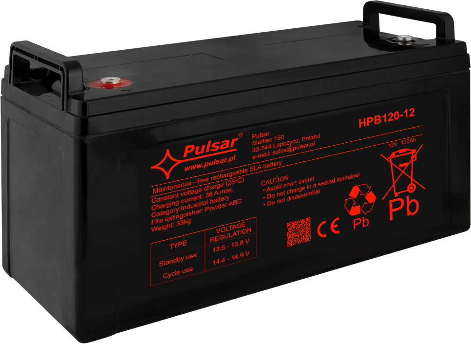 Akumulator 120Ah/12V HPB