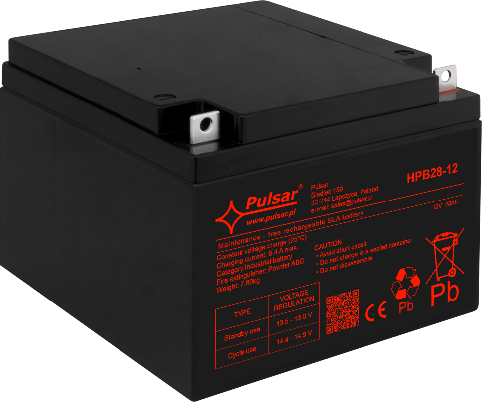 Akumulator 28Ah/12V HPB