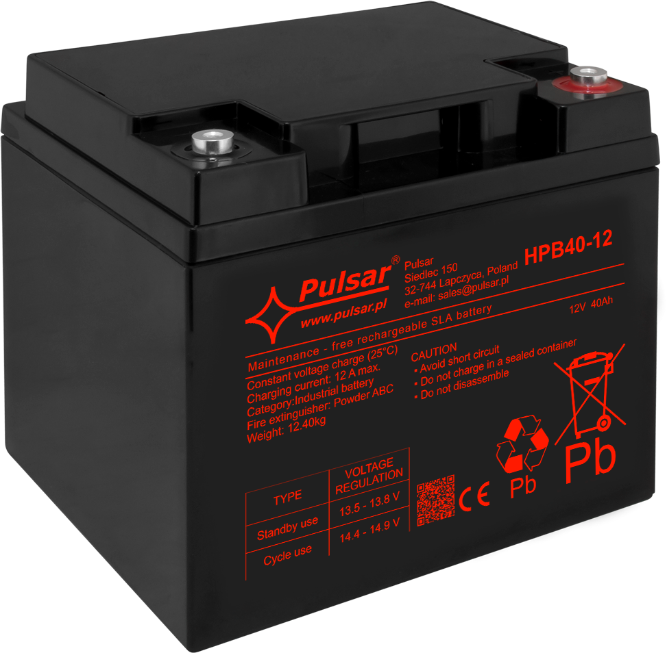 Akumulator 40Ah/12V HPB