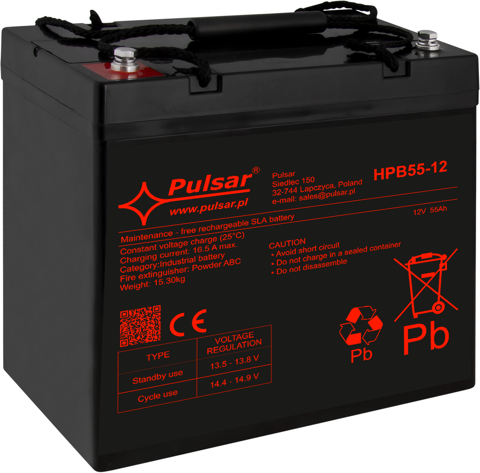 Akumulator 55Ah/12V HPB