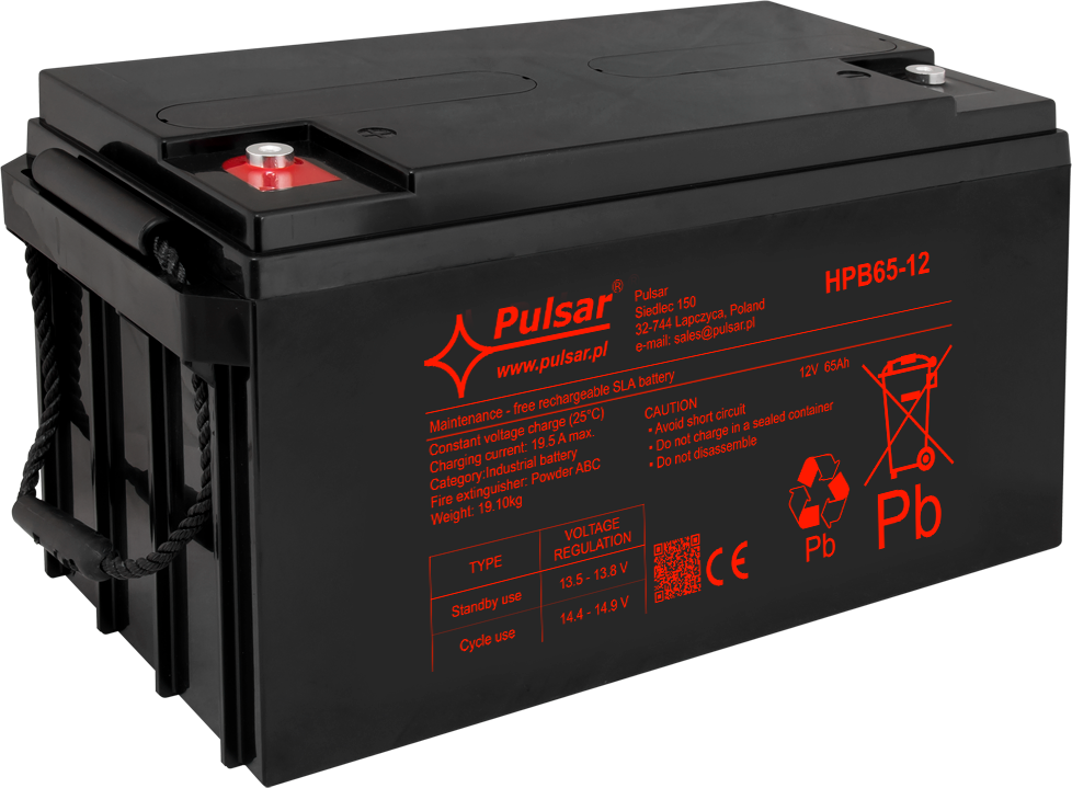 Akumulator 65Ah/12V HPB