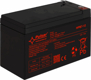Akumulator 7Ah/12V HPB