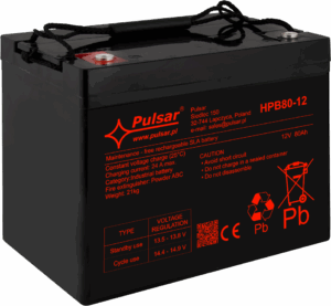 Akumulator 80Ah/12V HPB