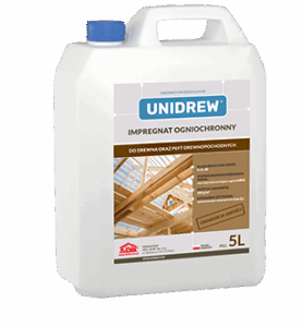 Impregnat ogniochronny do drewna UNIEPAL UNIDREW