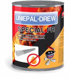 Lakier ogniochronny do drewna UNIEPAL DREW Special FR