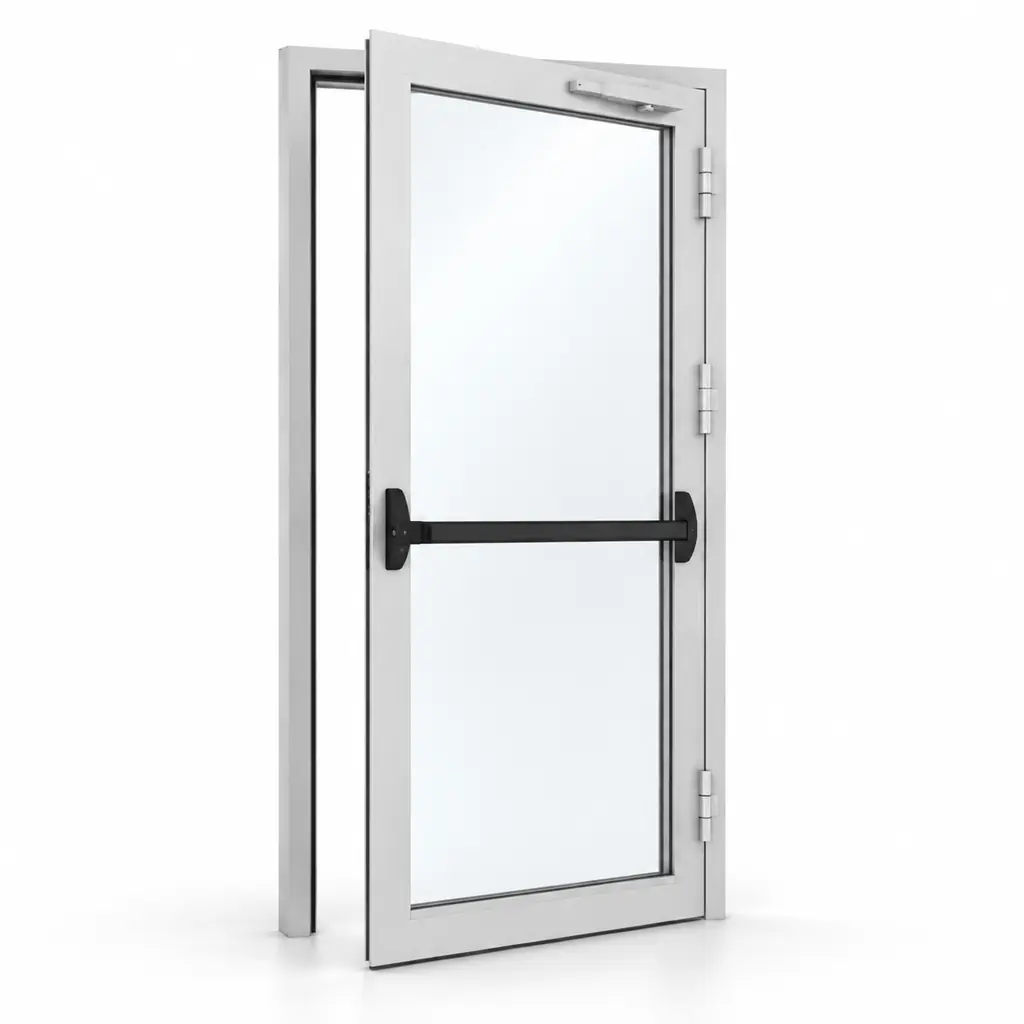 Drzwi aluminiowe przeciwpożarowe EI30