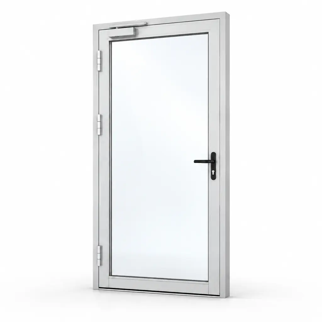 Drzwi aluminiowe przeciwpożarowe EI60