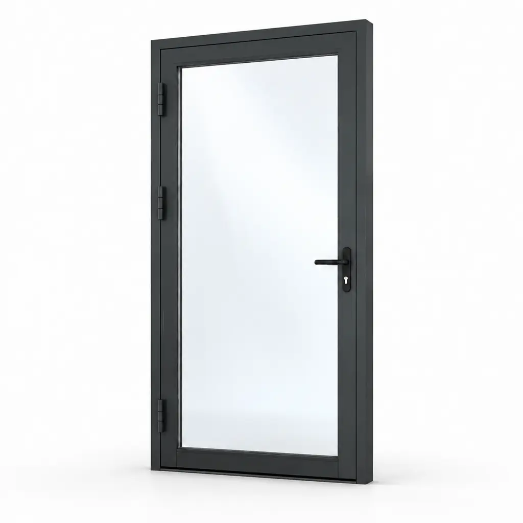 Drzwi aluminiowe przeciwpożarowe EI60