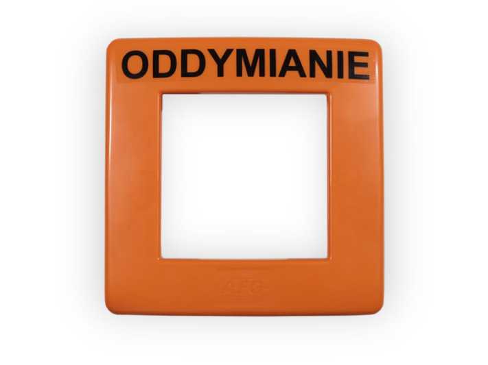 Ramka przednia do przycisku oddymiania RPO-02 AFG