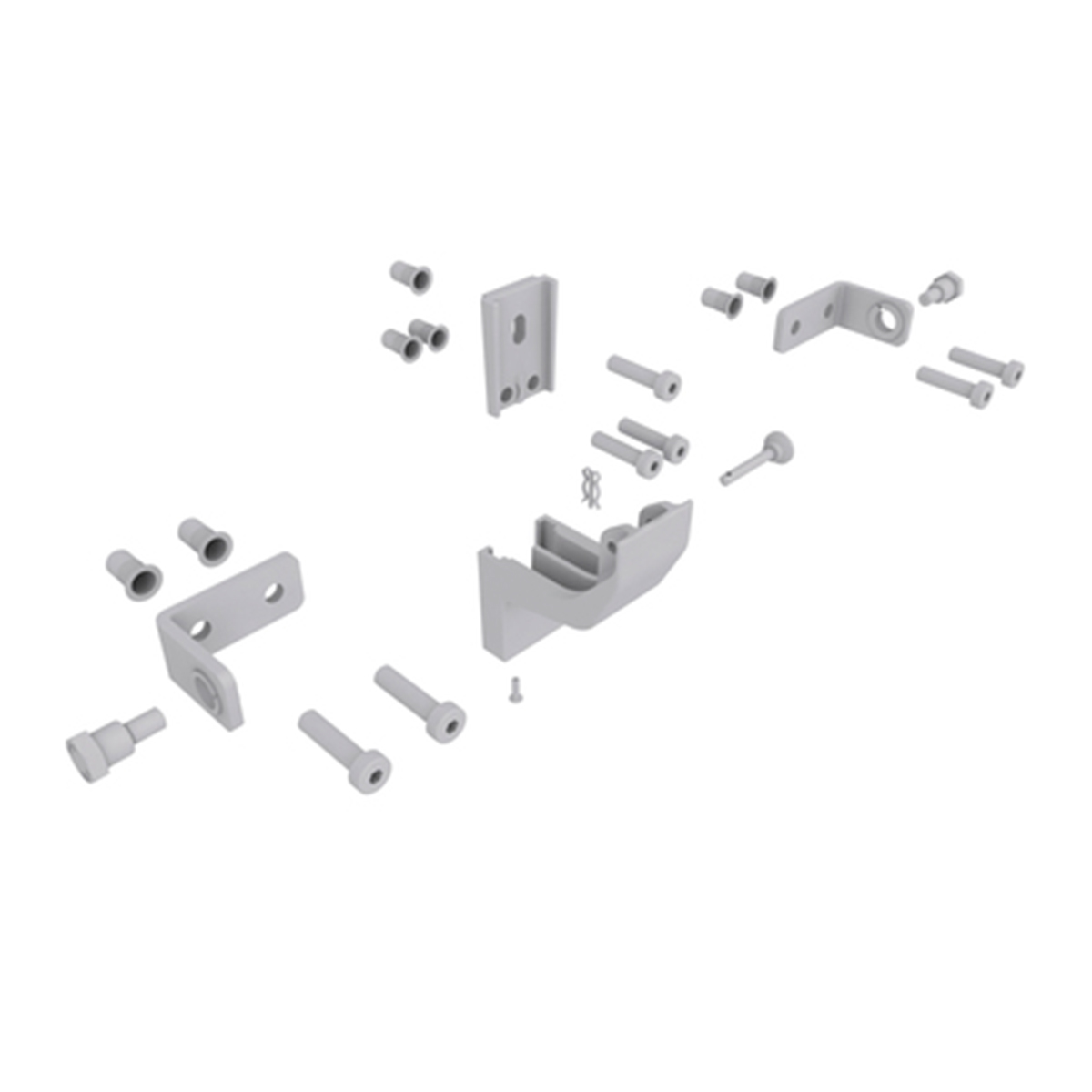 Uniwersalny zestaw konsol BS-CDC-PI01-M-VFI