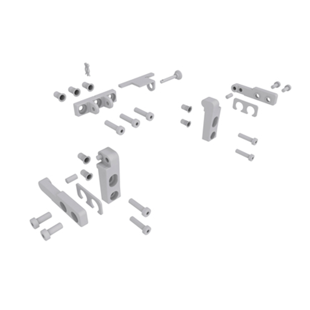 Uniwersalny zestaw konsol BS-CDC-PI01-O-VSI