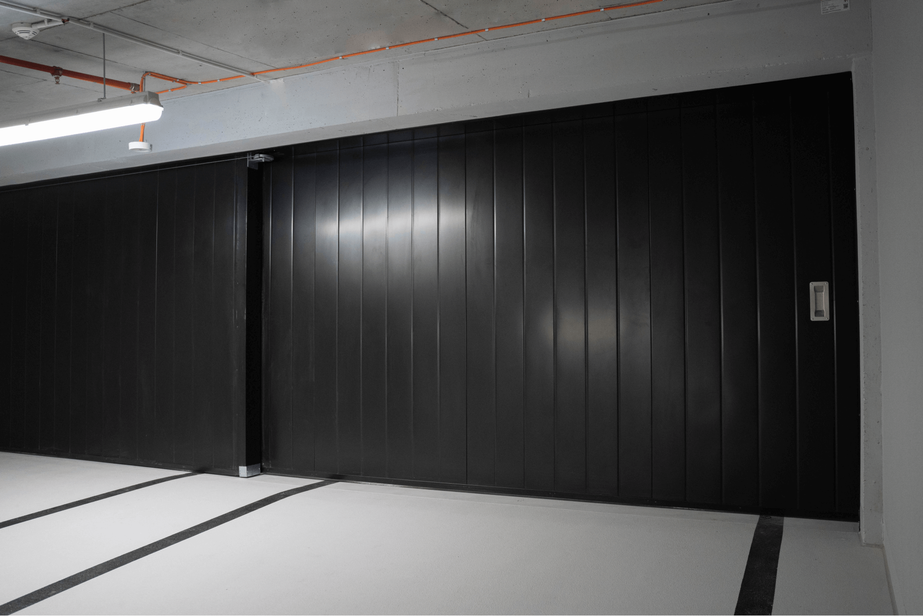 Brama przesuwna przeciwpożarowa 1-skrzydłowa EI120 Marc-P