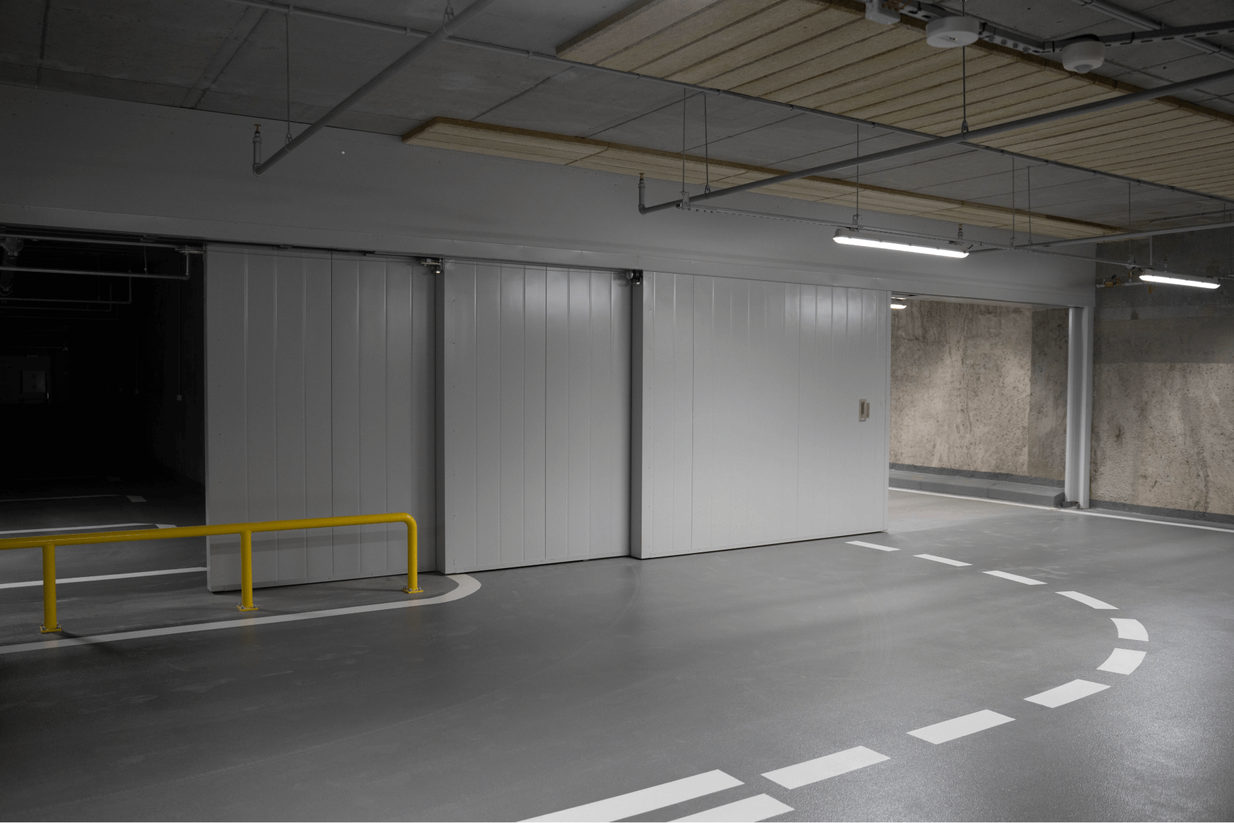 Brama przesuwna przeciwpożarowa wieloskrzydłowa EI60 Marc-Pt