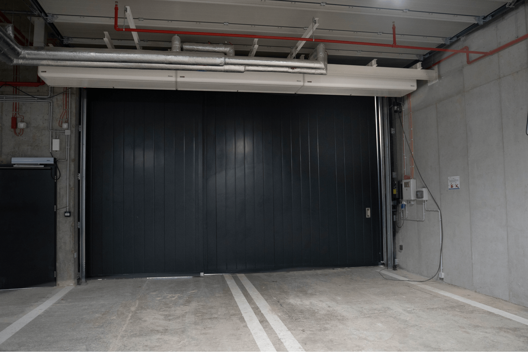 Brama przesuwna przeciwpożarowa 1-skrzydłowa EI60 Marc-P