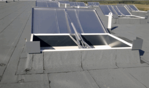 Klapa dymowa PS2 1-skrzydłowa CO2+230V