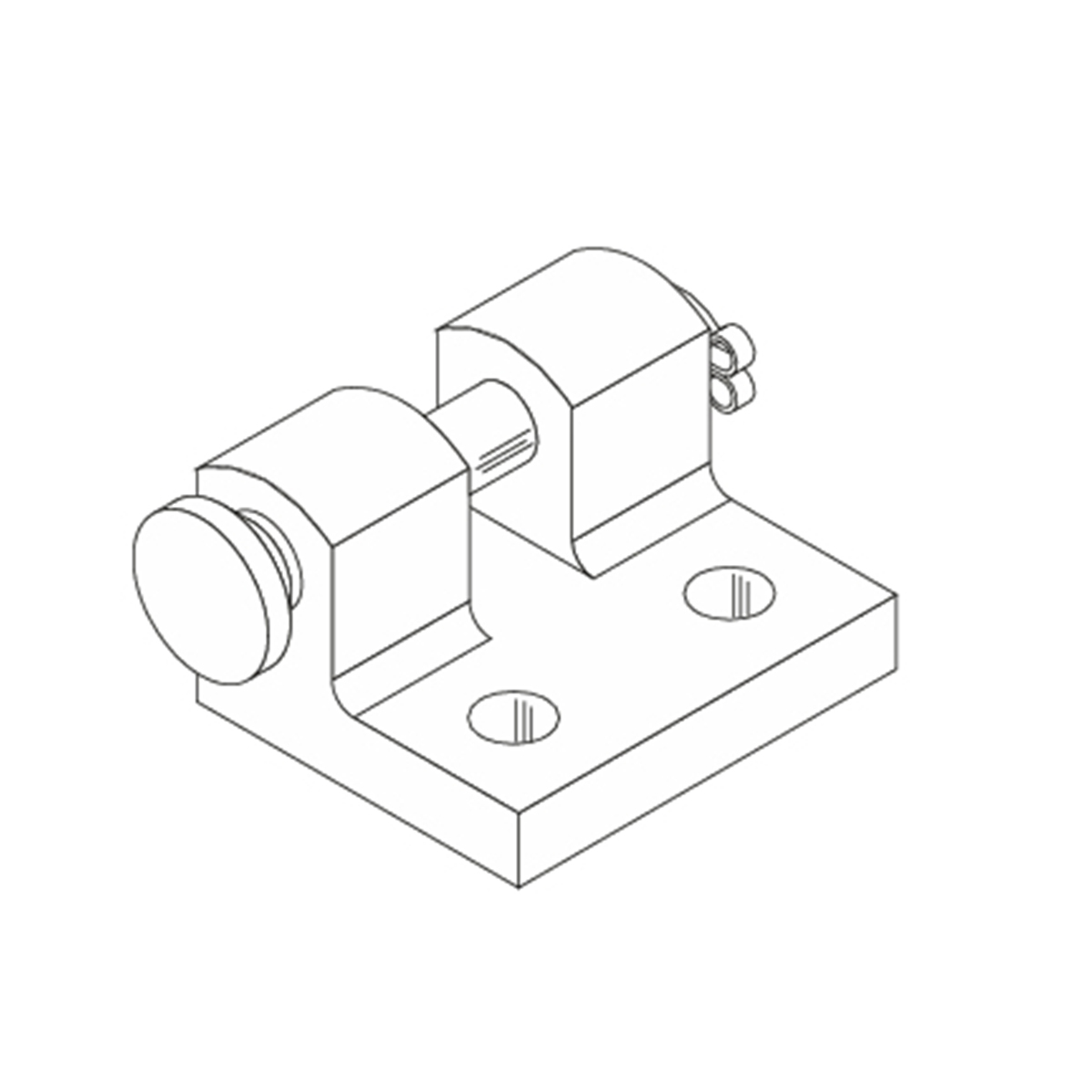 Konsola skrzydłowa FK (kwadratowa) do napędów zębatkowych ZA, D+H