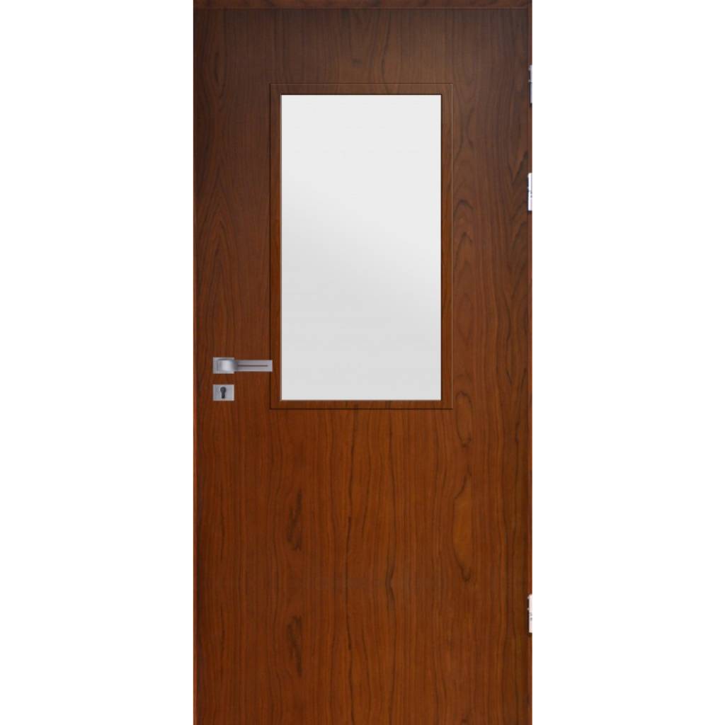 Drzwi drewniane przeciwpożarowe bezprzylgowe EI60 PLUS W3S