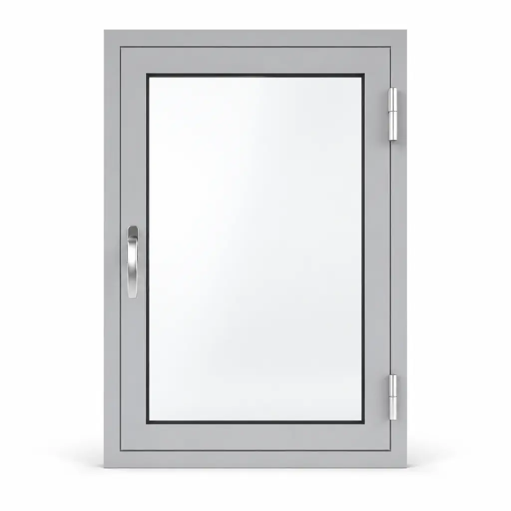Okna aluminiowe przeciwpożarowe EI30 jednoskrzydłowe