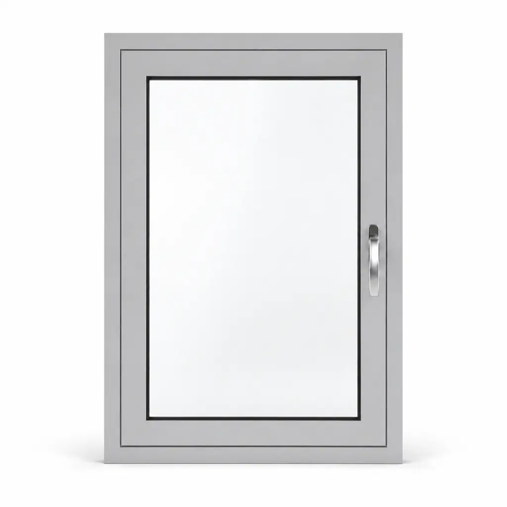 Okna aluminiowe przeciwpożarowe EI30 jednoskrzydłowe