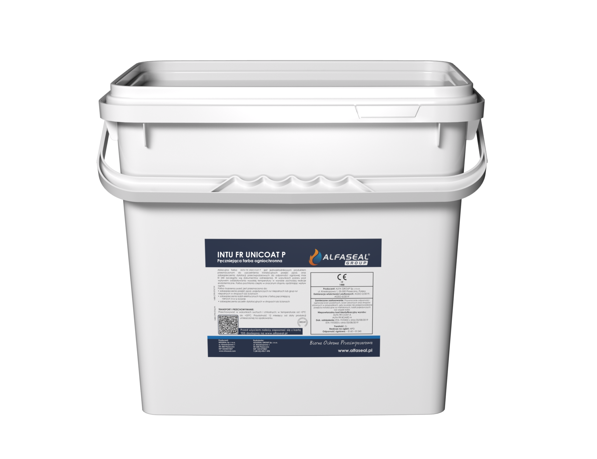 Ablacyjna farba ogniochronna INTU FR UNICOAT P