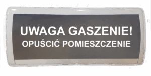 Plafon ostrzegawczy ISS021