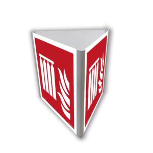 Znak bateria stałego urządzenia gaśniczego 3D dościenny BF808