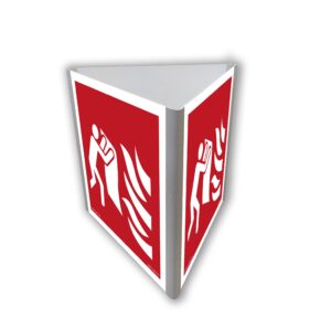 Znak koc gaśniczy 3D dościenny BF816