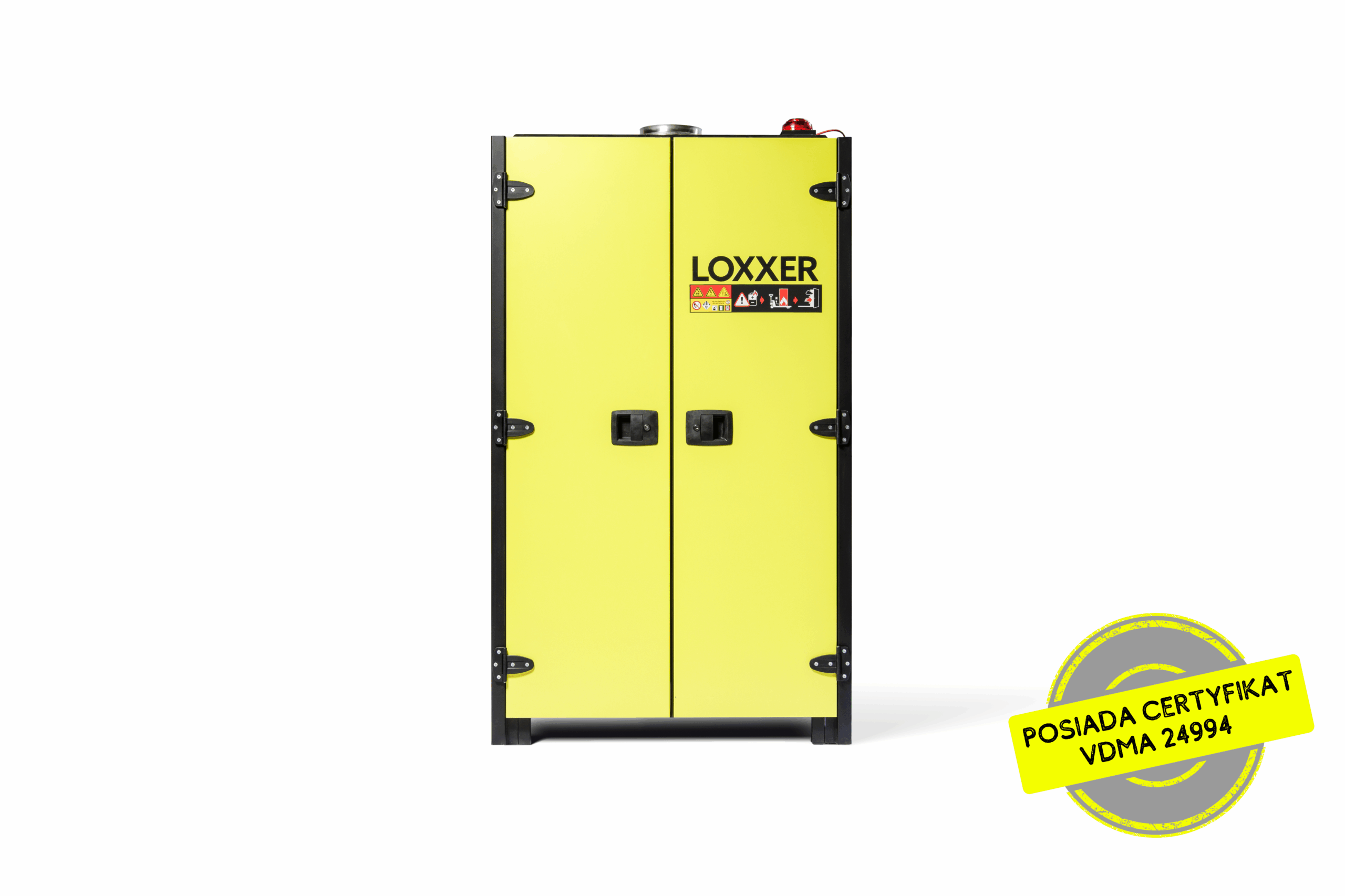 Szafa na baterie litowo-jonowe LOXK2000 VDMA, LOXXER