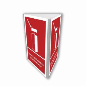 Znak system oddymiania grawitacyjnego 3D dościenny BC859