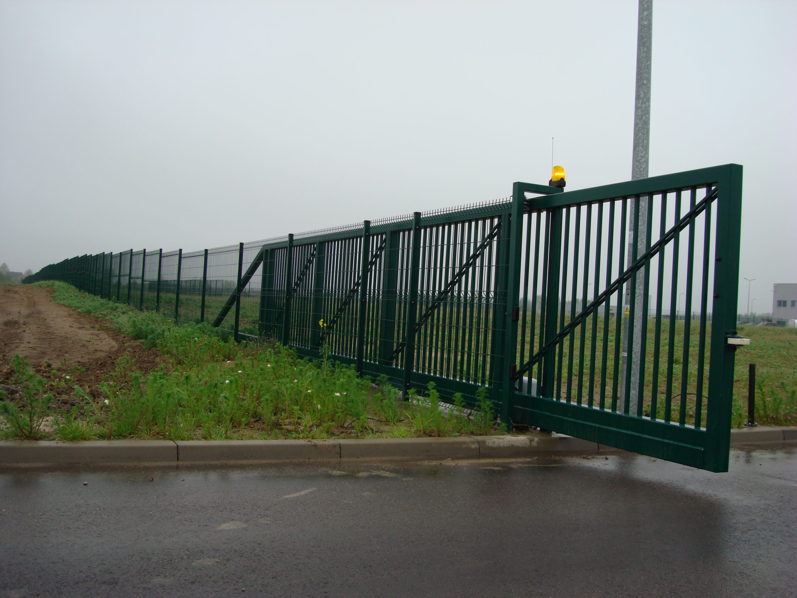 Brama przesuwna wielkogabarytowa 4000x1500mm